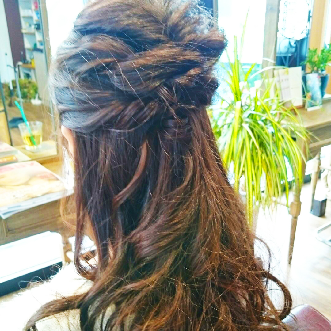 四條畷 美容院 美容室 ヘアメイク リースト Re-st.